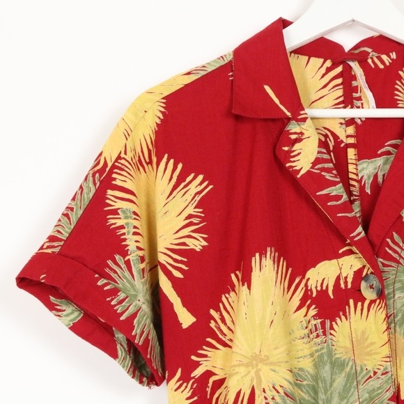 Free People Malibu Palm Romper - Picture 4 of 9